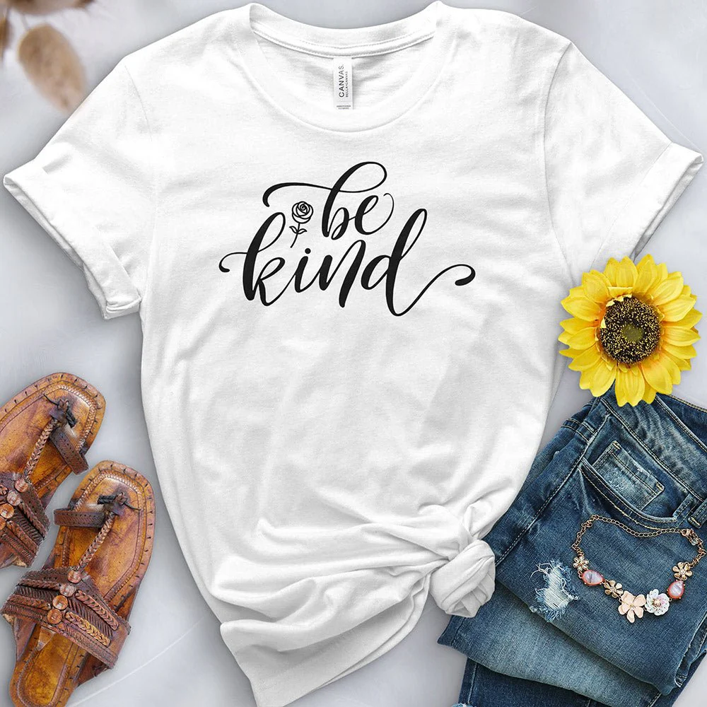Be Kind Cursive Tee - Image 2