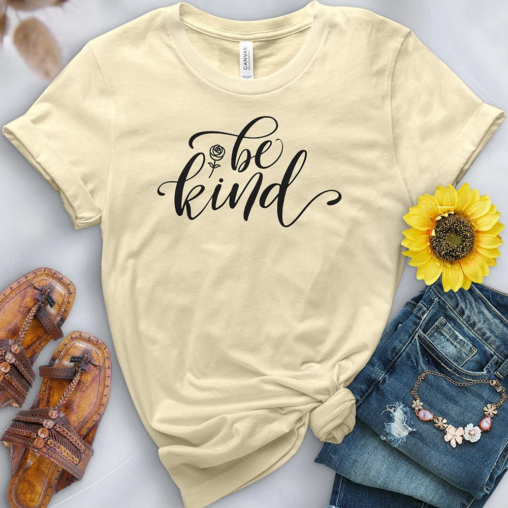 Be Kind Cursive Tee - Image 3