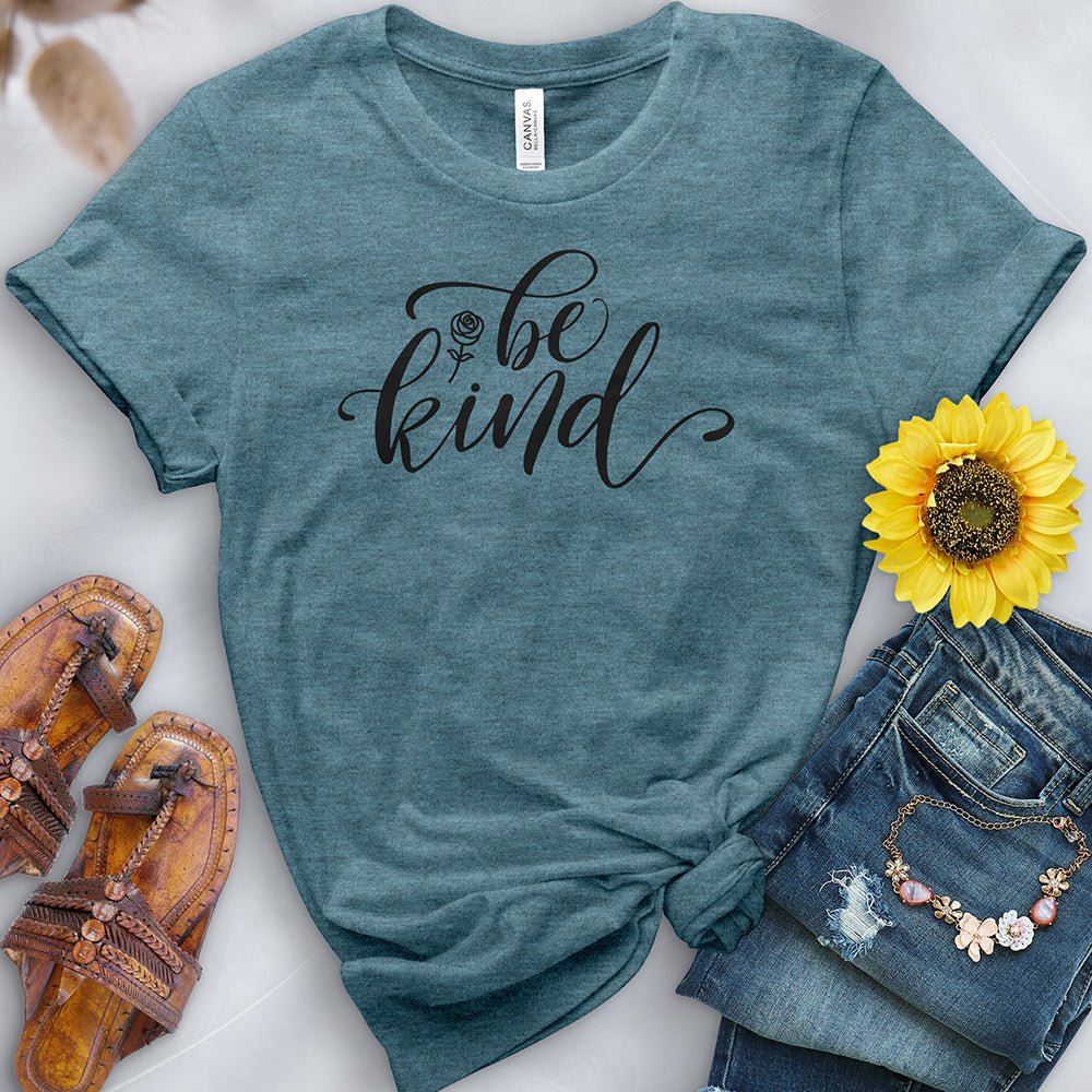 Be Kind Cursive Tee - Image 5