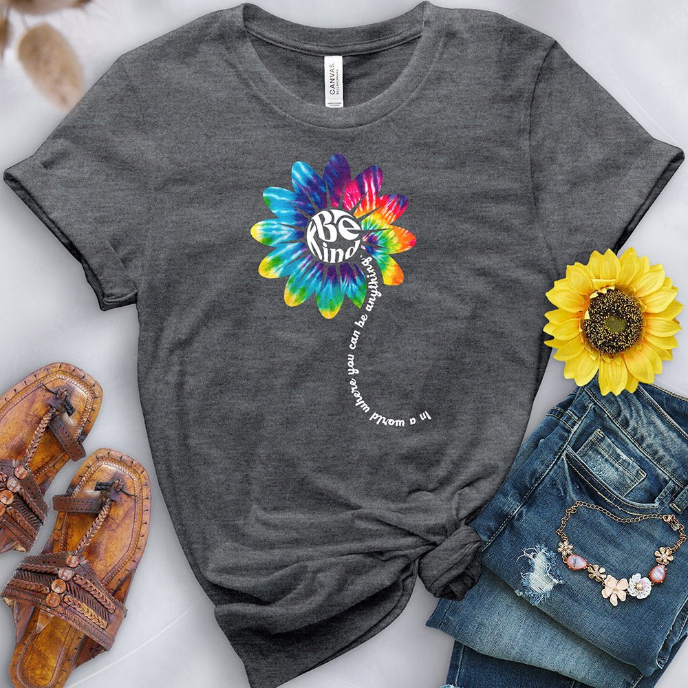 Be Kind Sunflower Tee - Image 4