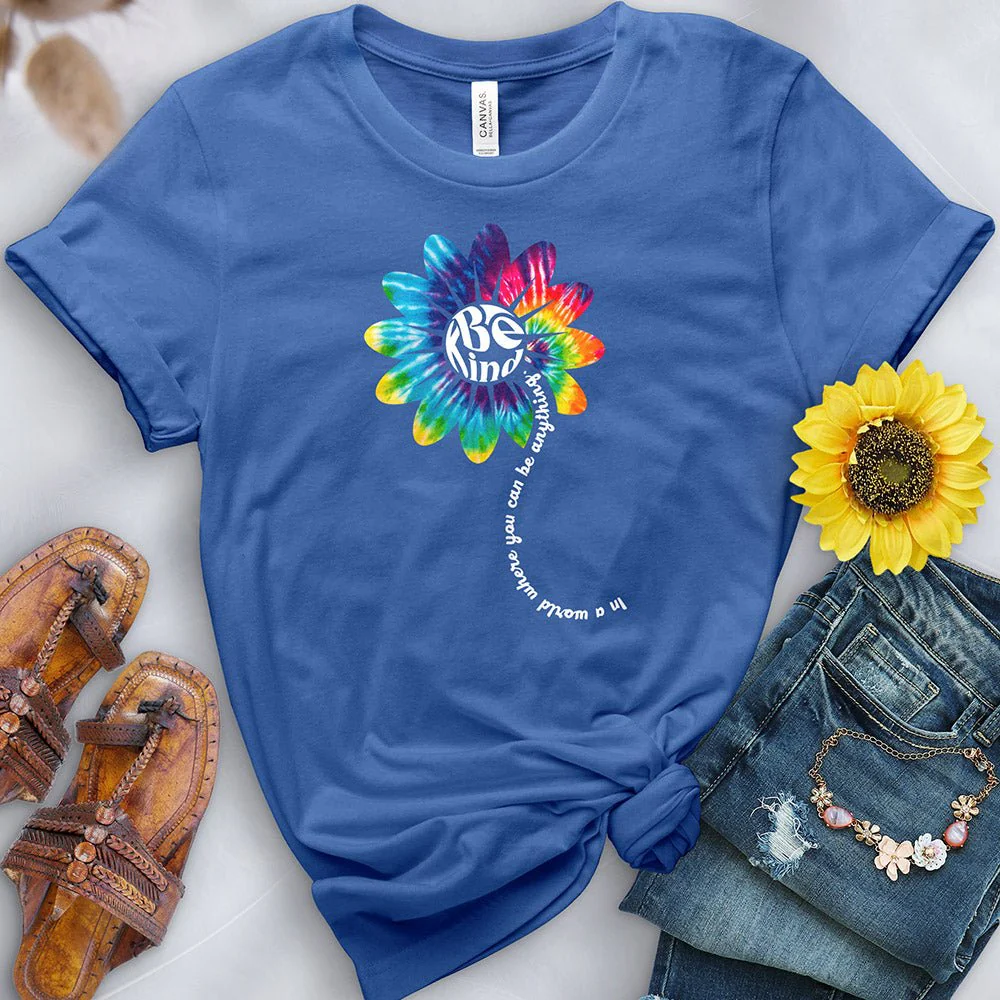 Be Kind Sunflower Tee - Image 7