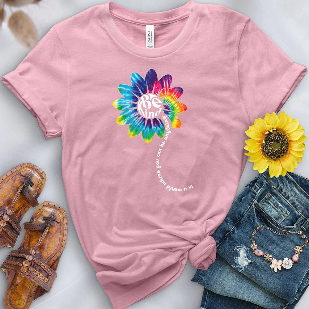 Be Kind Sunflower Tee - Image 8