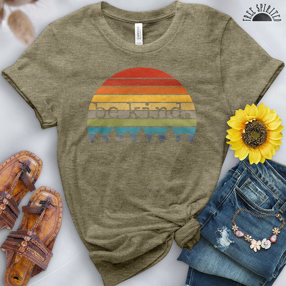 Be Kind Sunset Tee - Image 11