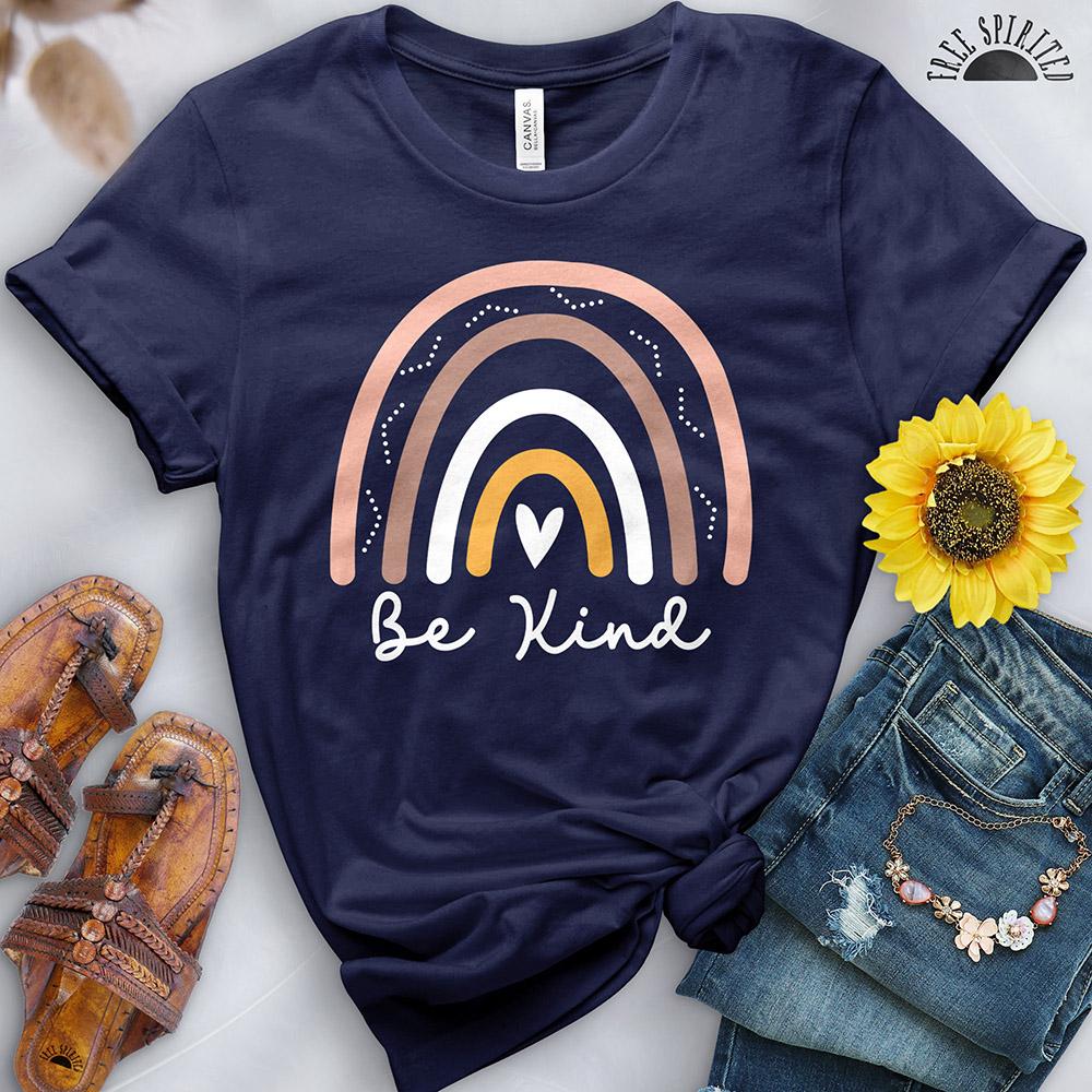 Be Kind Boho Rainbow Tee - Image 15