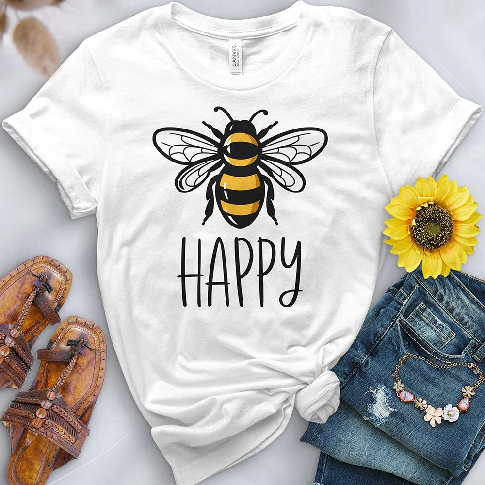 Bee Happy Tee - Image 2