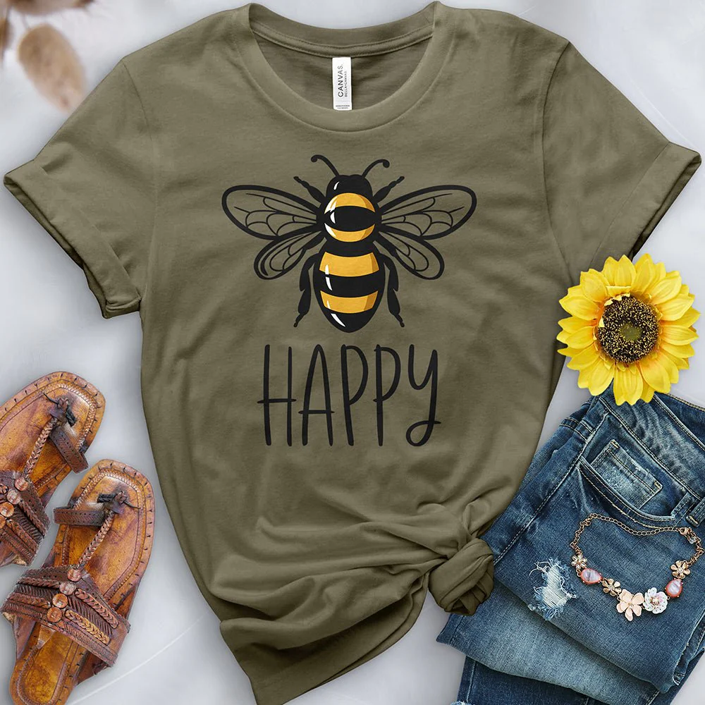 Bee Happy Tee - Image 6