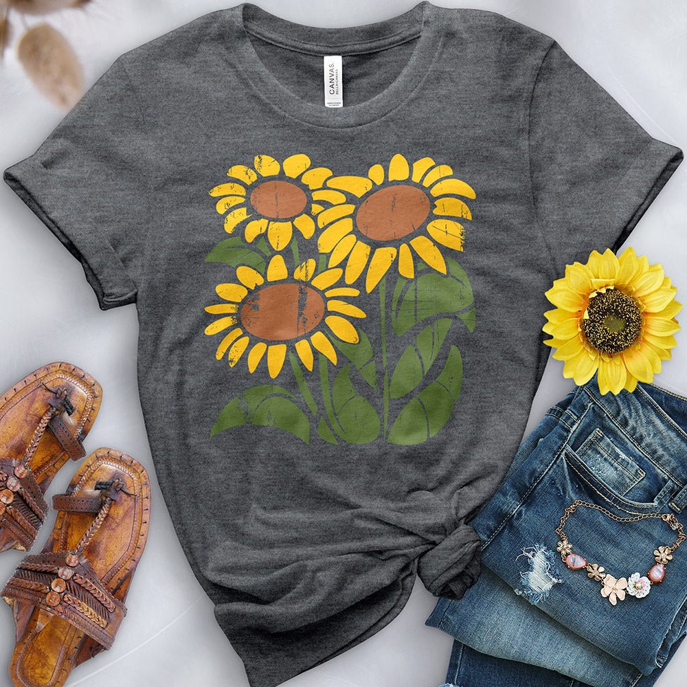 Blooming Sunflowers Tee - Image 4