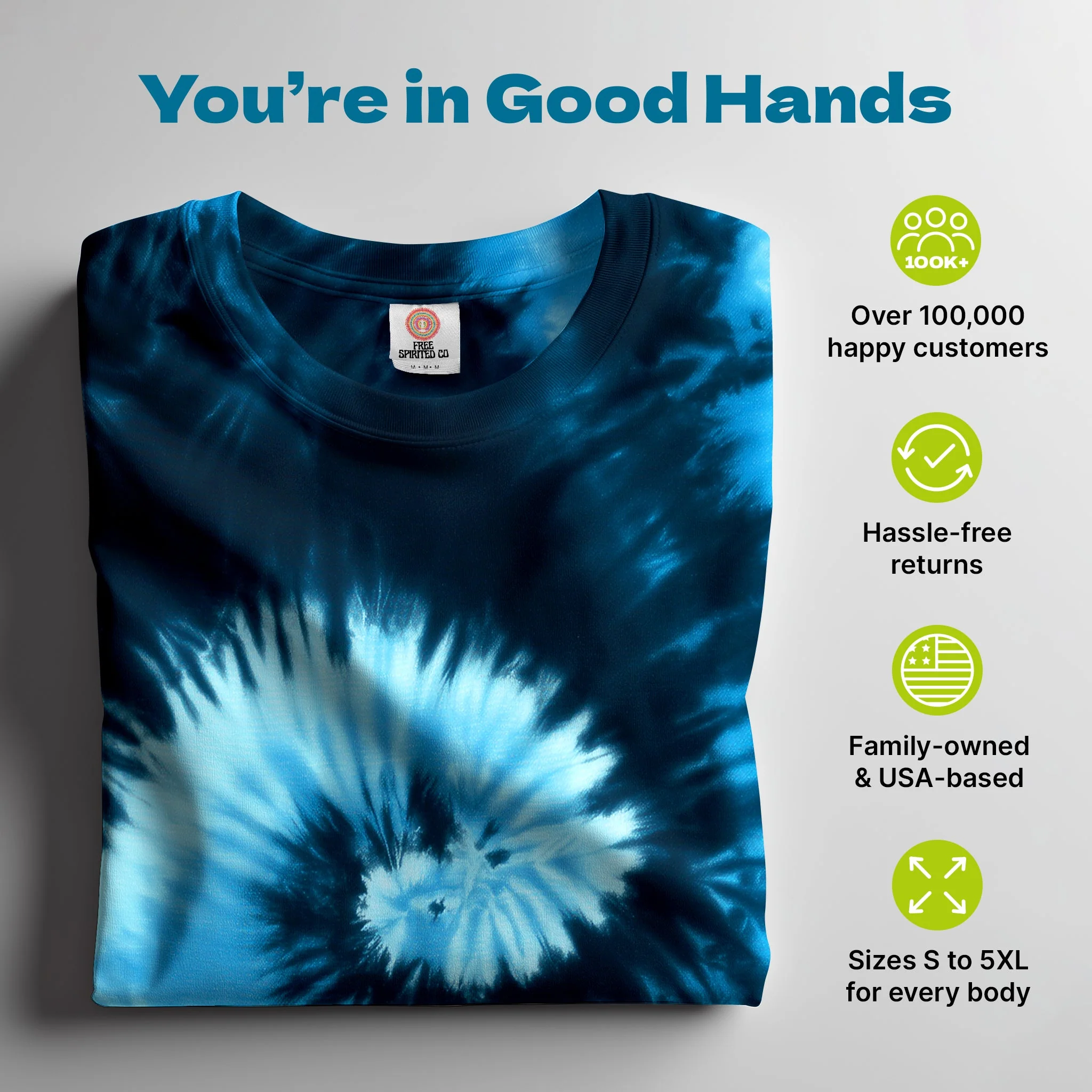Blue Ocean Premium Hand-Dyed Comfort Shirt - Image 4