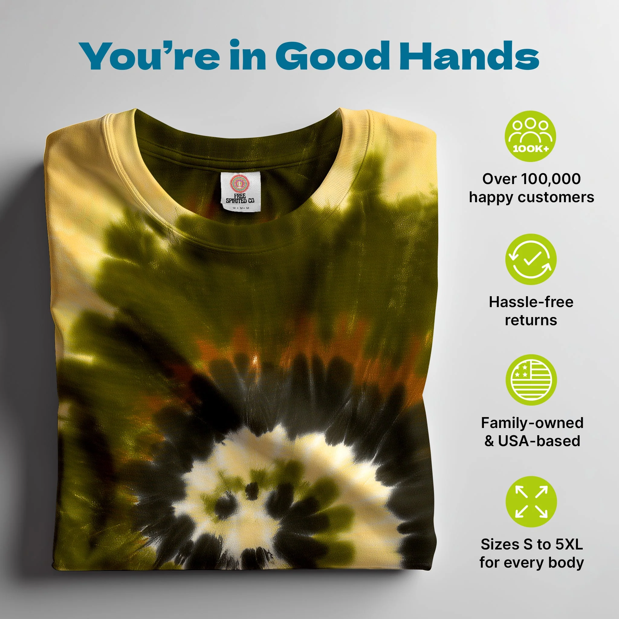 Camo Swirl Premium Hand-Dyed Comfort Shirt - Image 4