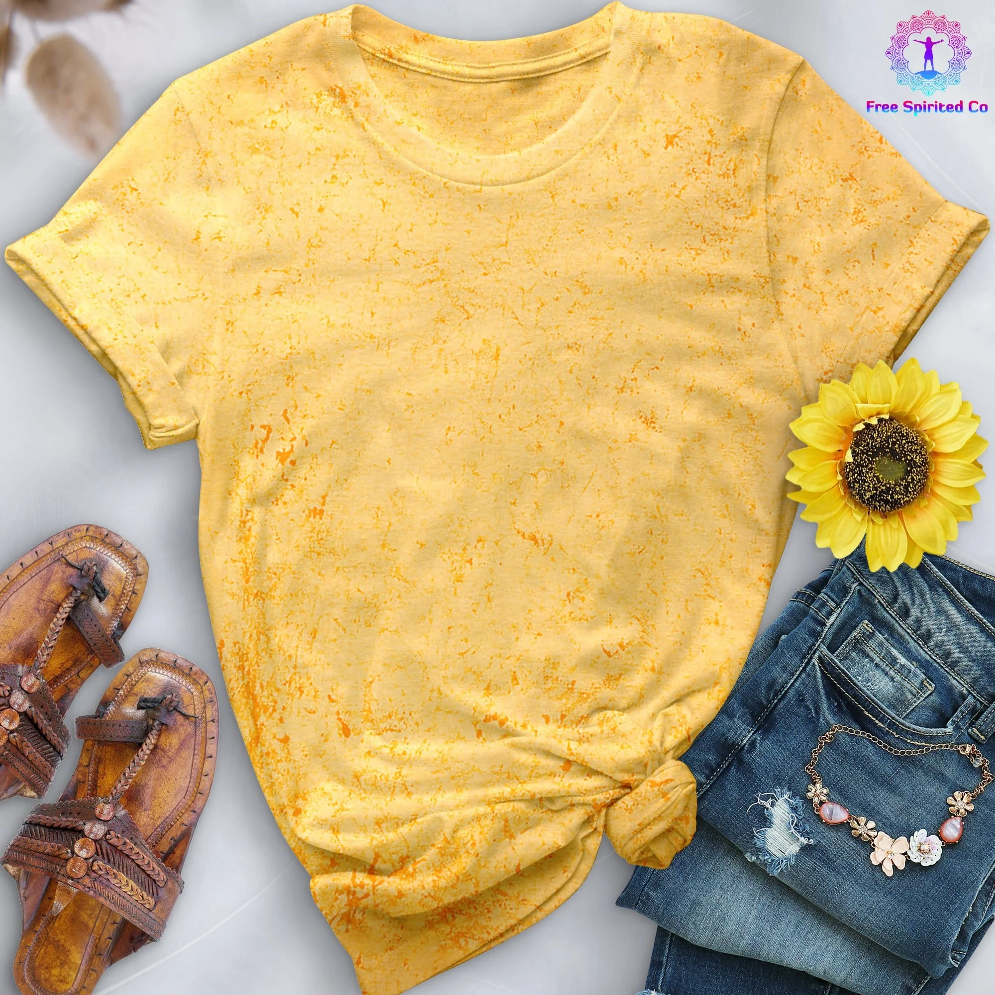 Color Crush Canary Hand-Dyed Comfort Shirt