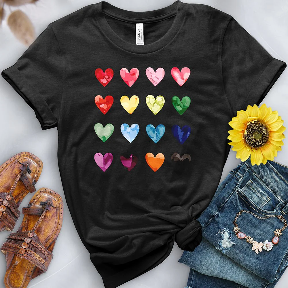 Colored Hearts Tee - Image 2
