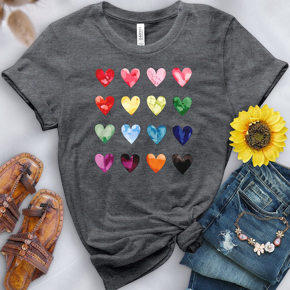 Colored Hearts Tee - Image 3