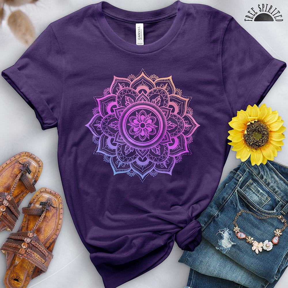 Colorful Mandala Tee - Image 3