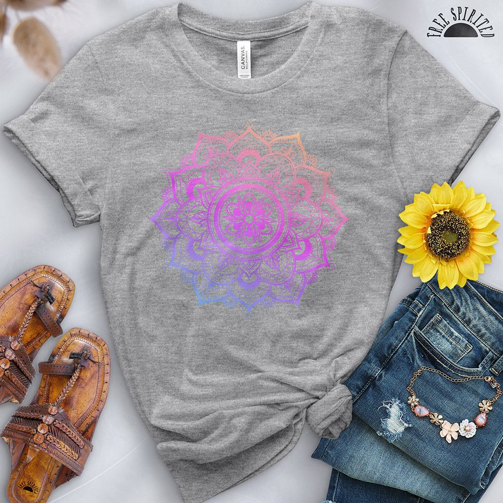 Colorful Mandala Tee - Image 6