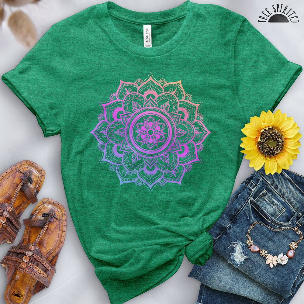 Colorful Mandala Tee - Image 9