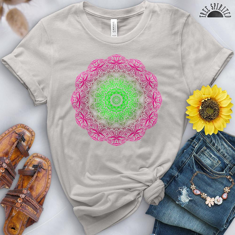 Colorwheel Mandala Tee - Image 15