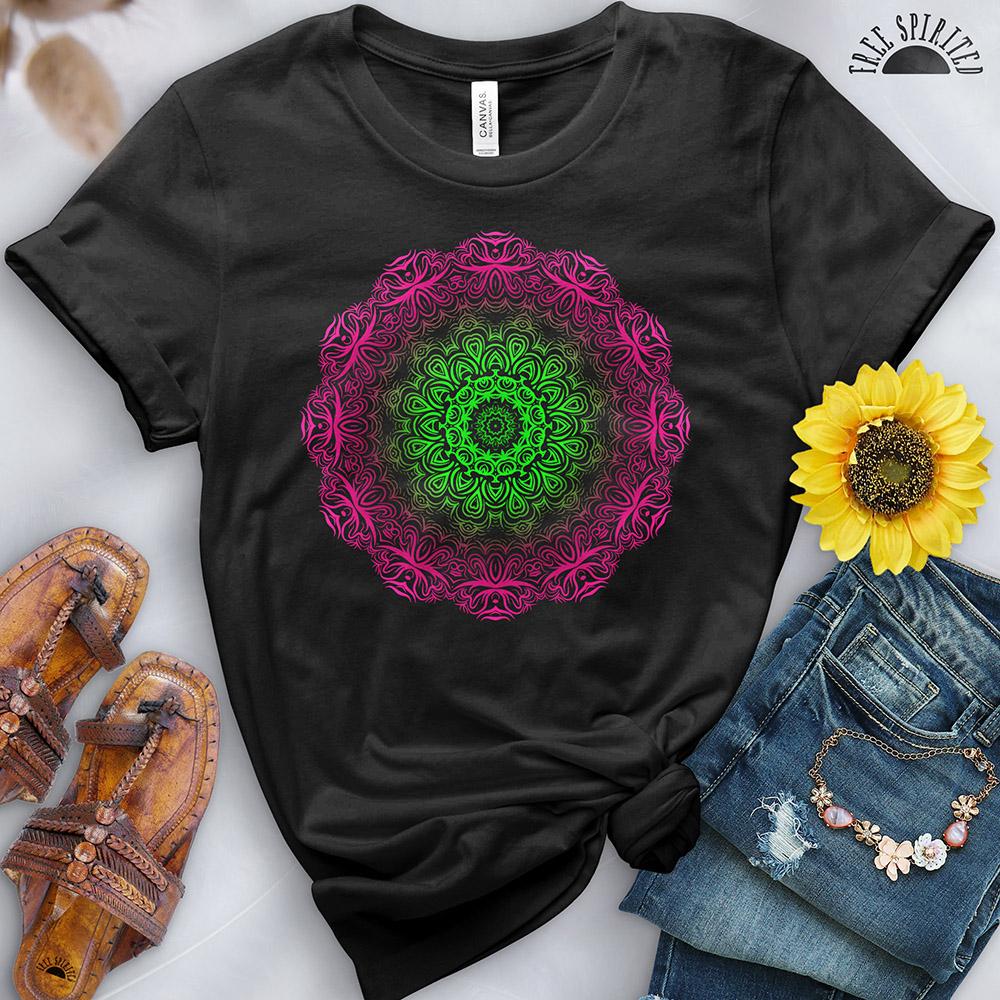 Colorwheel Mandala Tee - Image 2