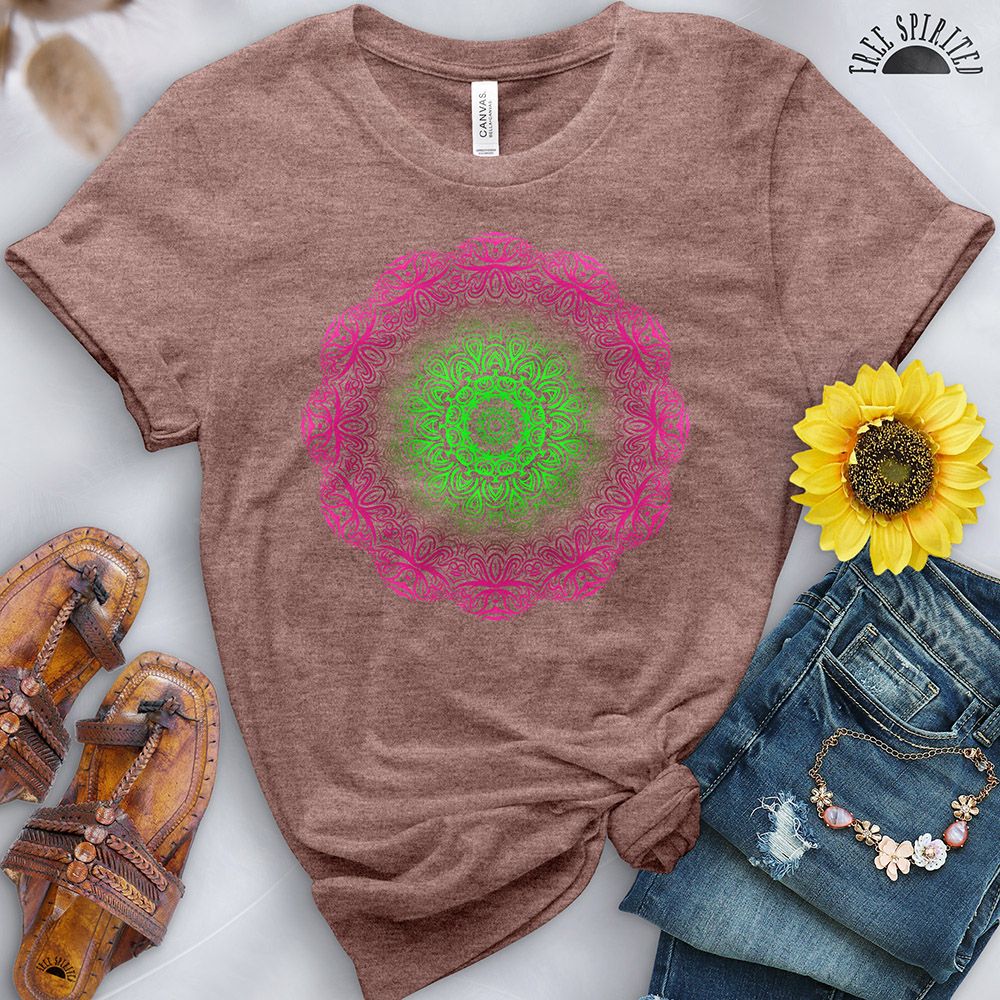 Colorwheel Mandala Tee - Image 9