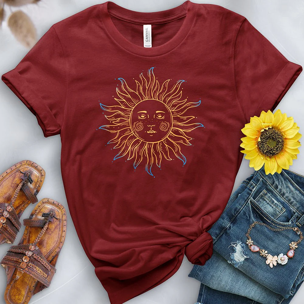 Crescent Moon With a Face Tee - Image 5