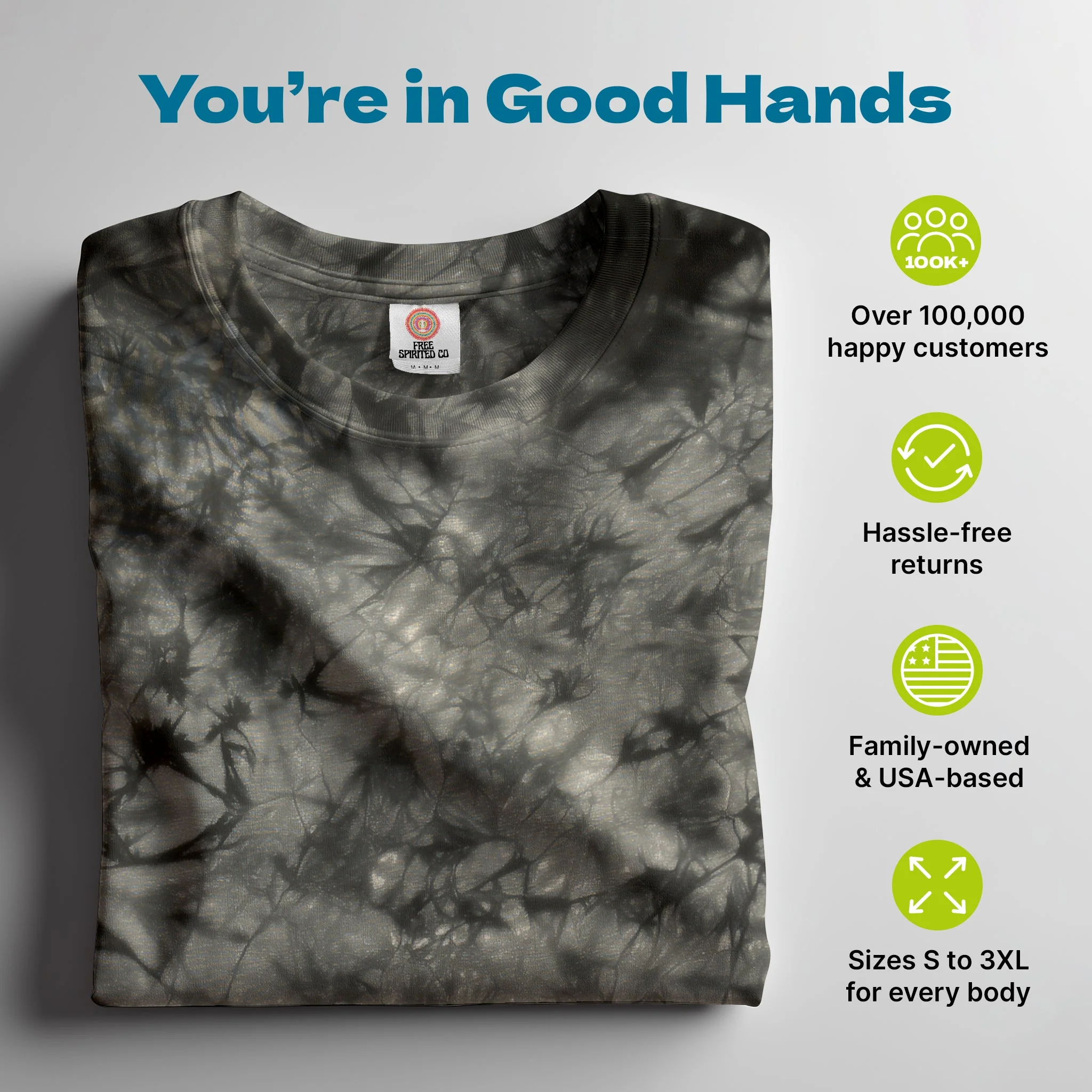 Crystal Black Premium Hand-Dyed Comfort Shirt - Image 4