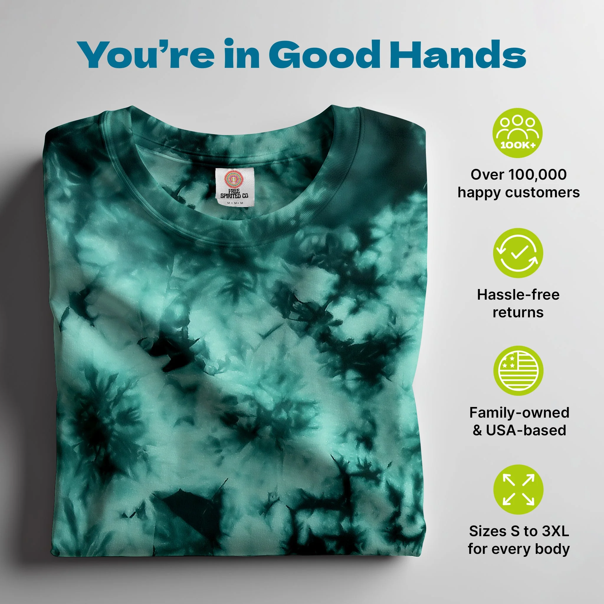 Crystal Jade Premium Hand-Dyed Comfort Shirt - Image 4