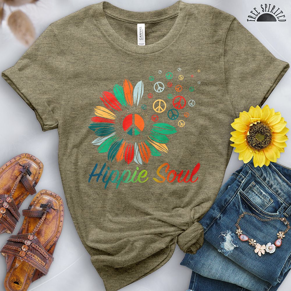 Hippie Soul Flower Tee - Image 11