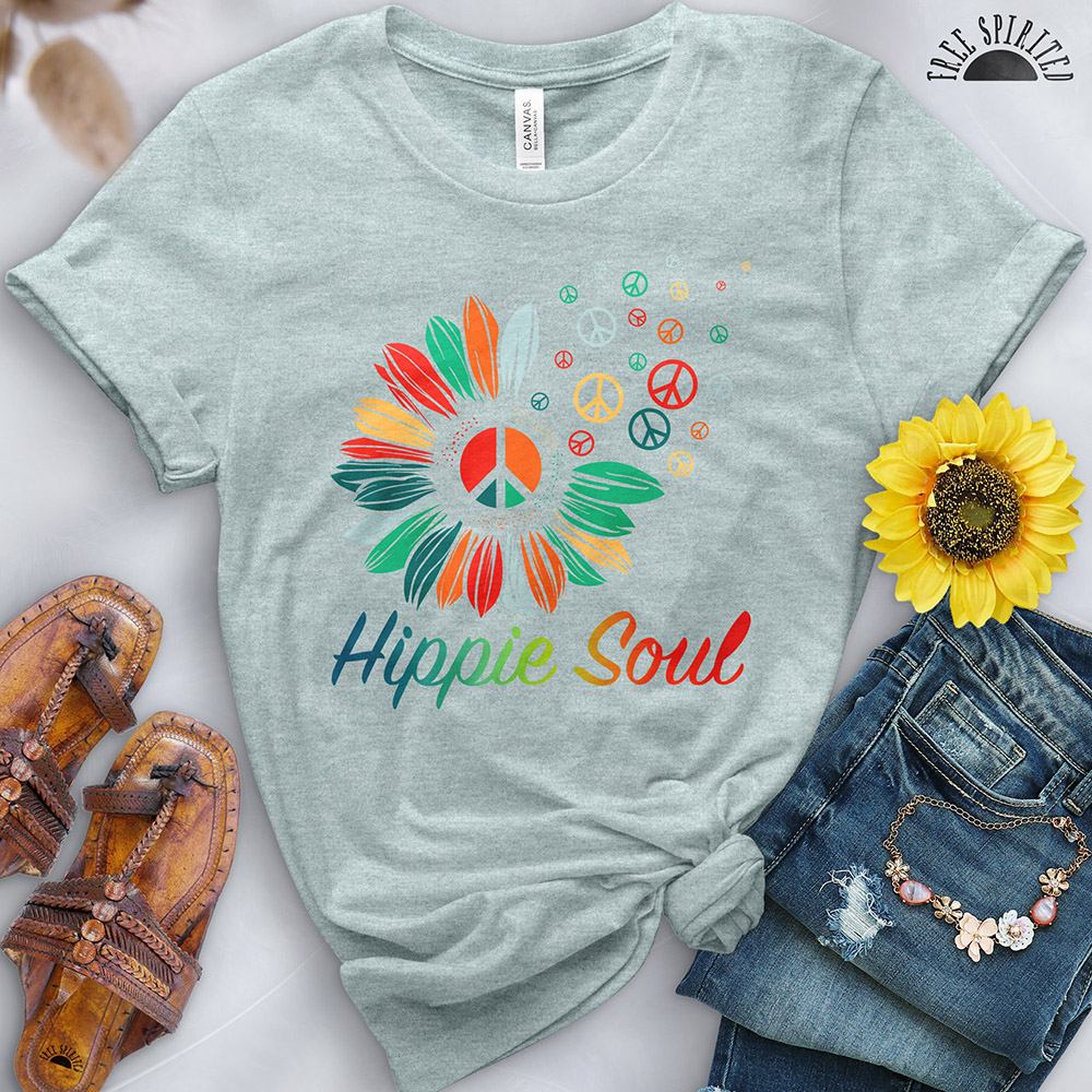 Hippie Soul Flower Tee - Image 9