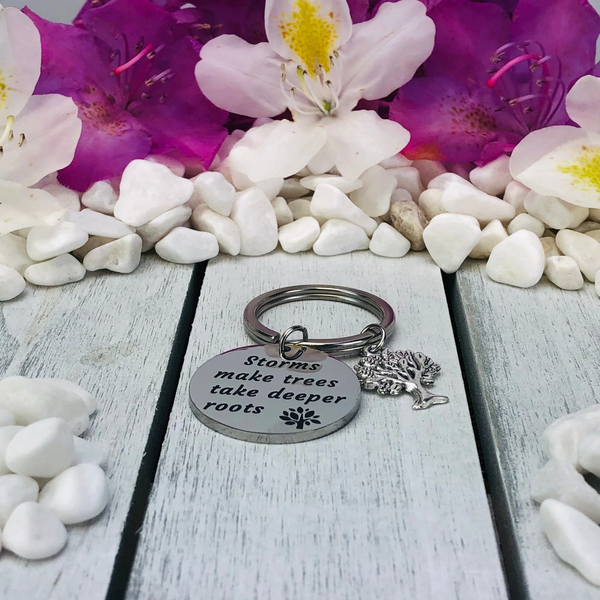 Deeper Roots Keychain - Image 2