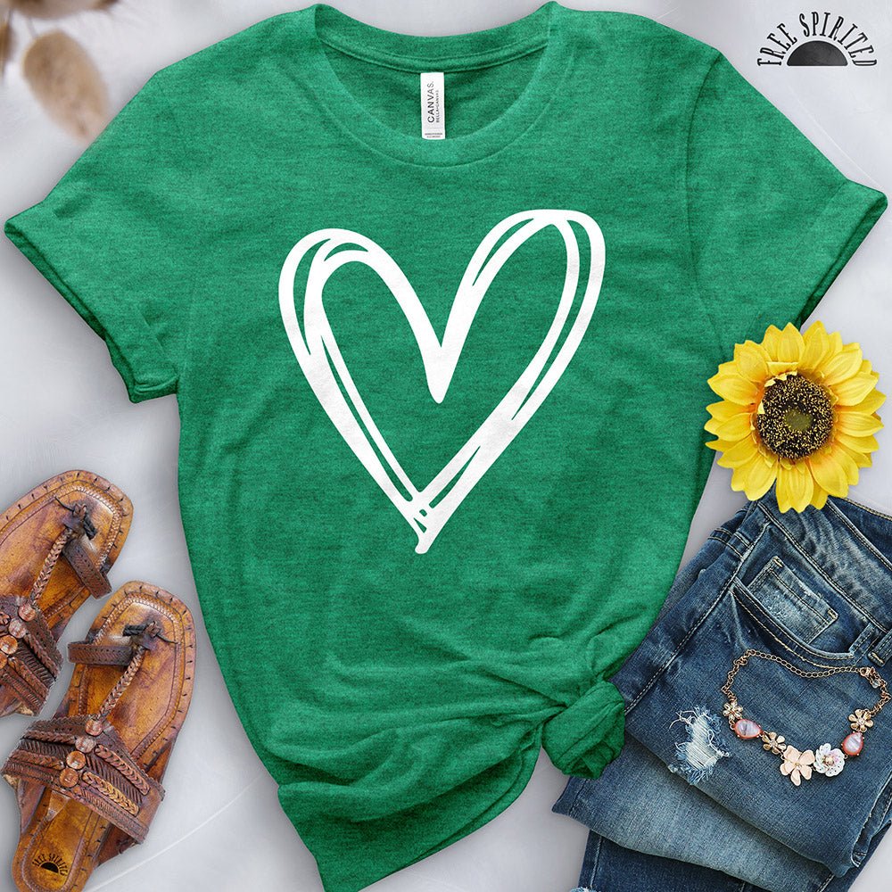 Double Heart Tee - Image 10