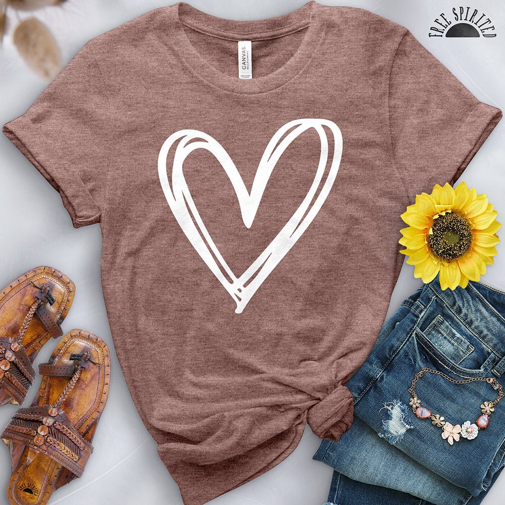 Double Heart Tee - Image 11