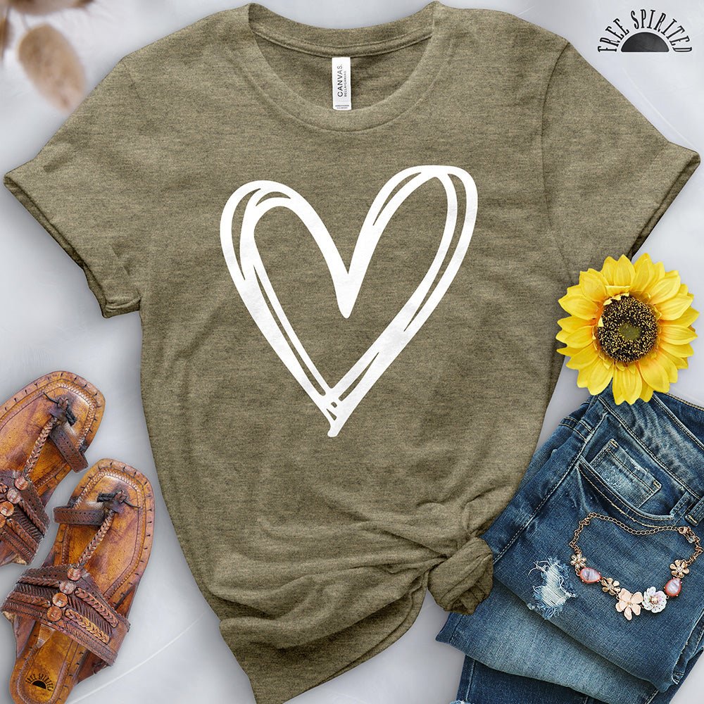 Double Heart Tee - Image 13