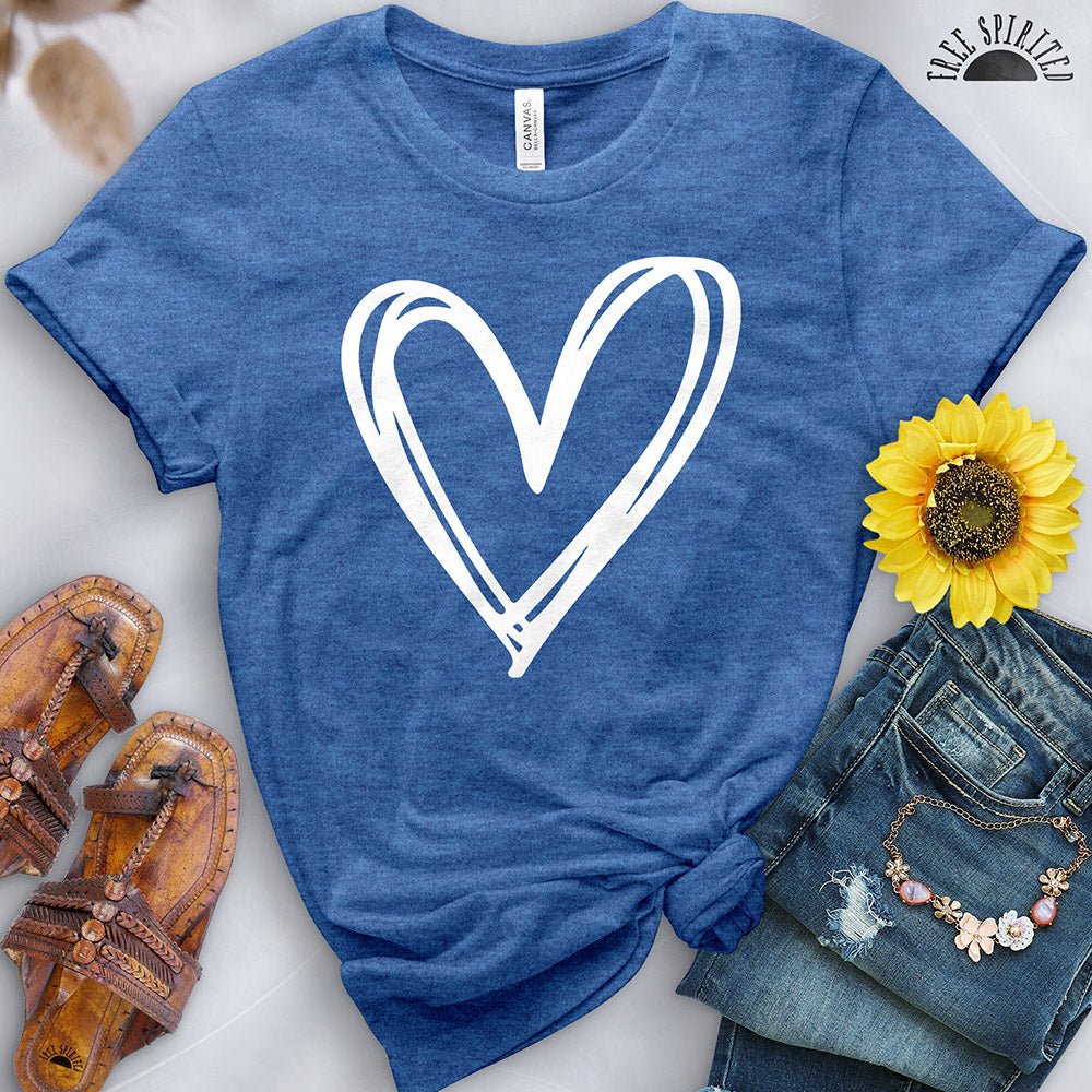 Double Heart Tee - Image 14