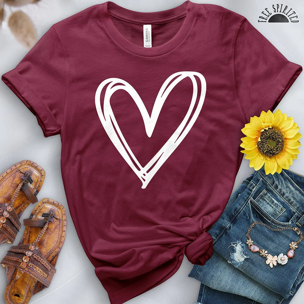 Double Heart Tee - Image 15