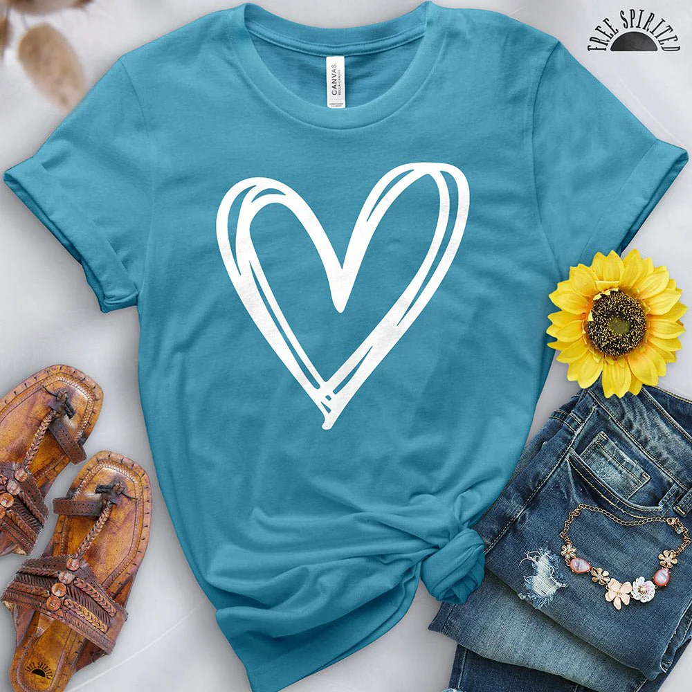 Double Heart Tee - Image 3