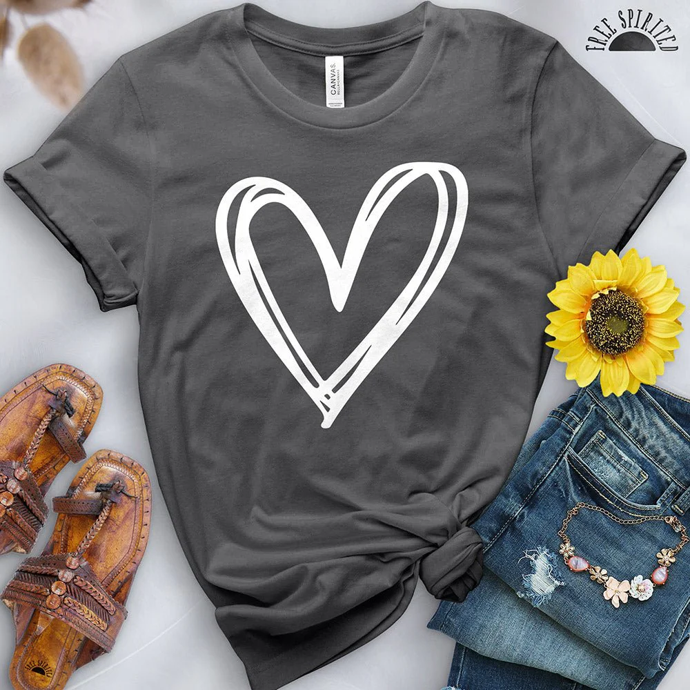 Double Heart Tee - Image 4