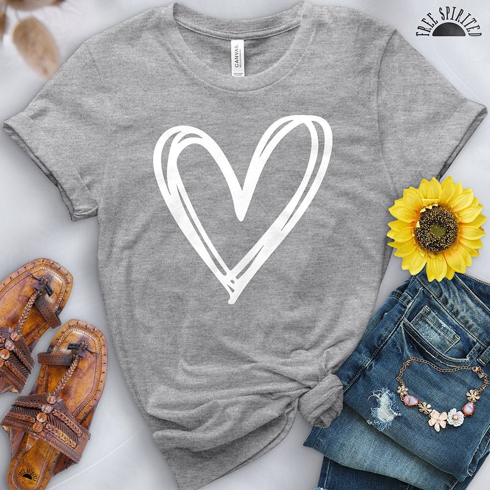 Double Heart Tee - Image 5