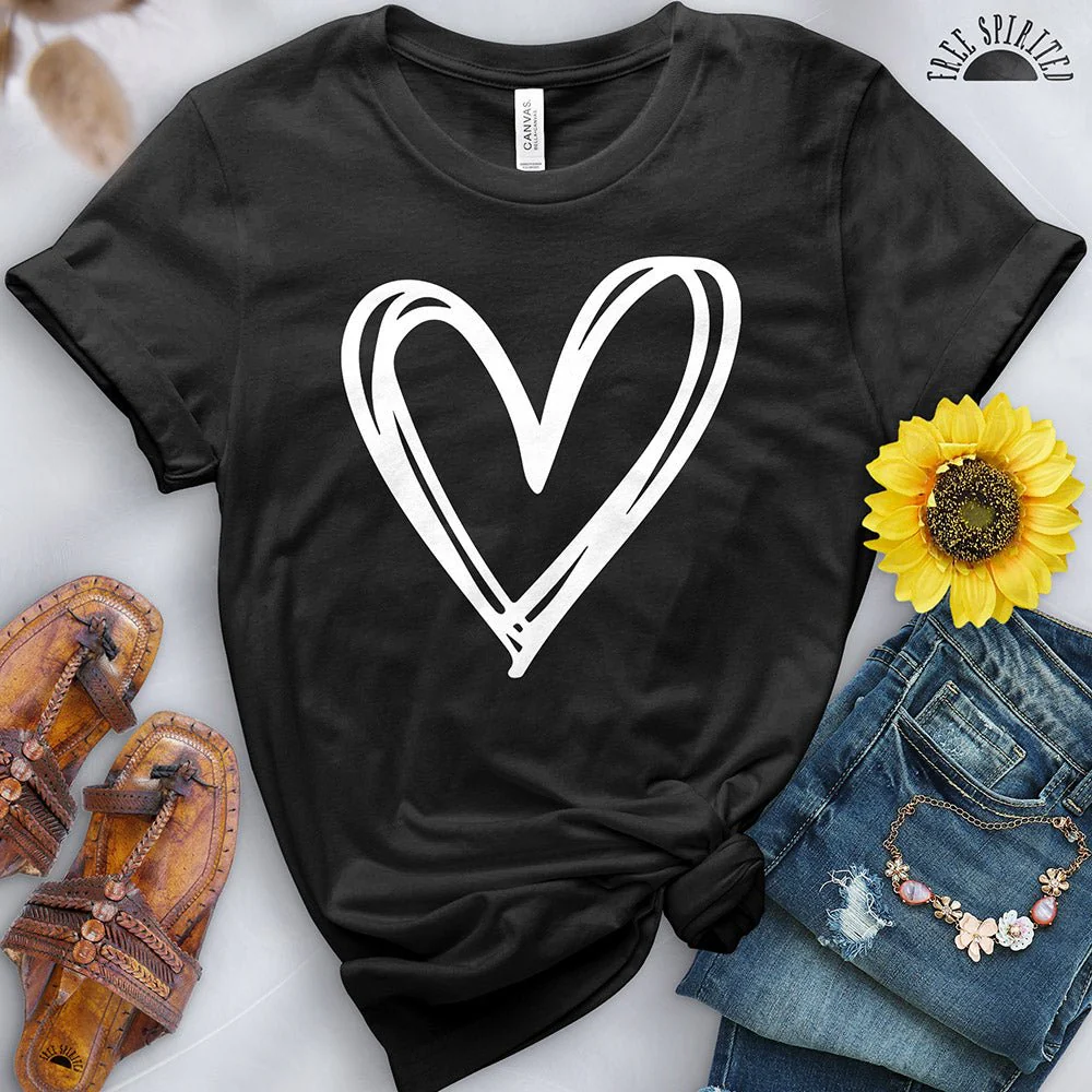 Double Heart Tee - Image 6