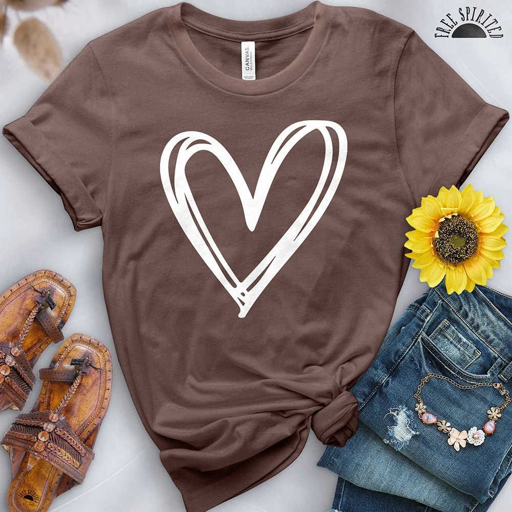Double Heart Tee - Image 7
