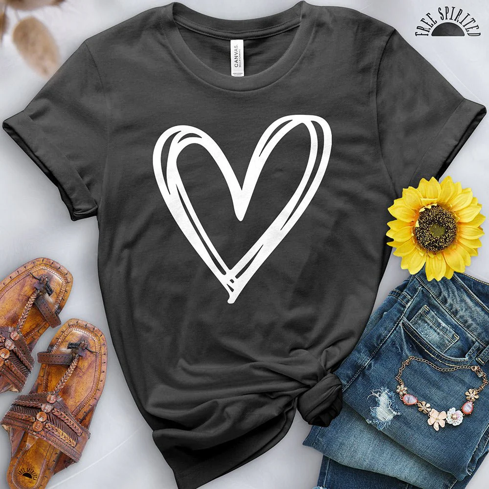 Double Heart Tee - Image 9