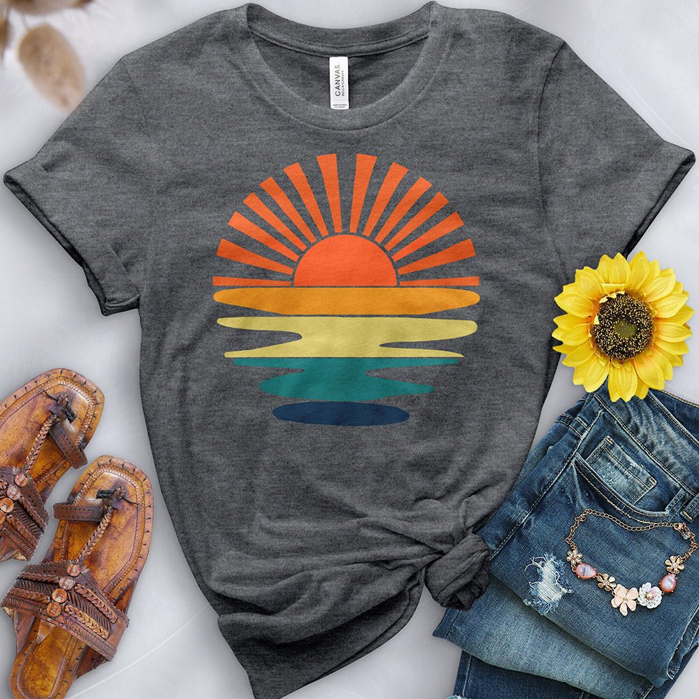 Dripping Sunset Tee - Image 4