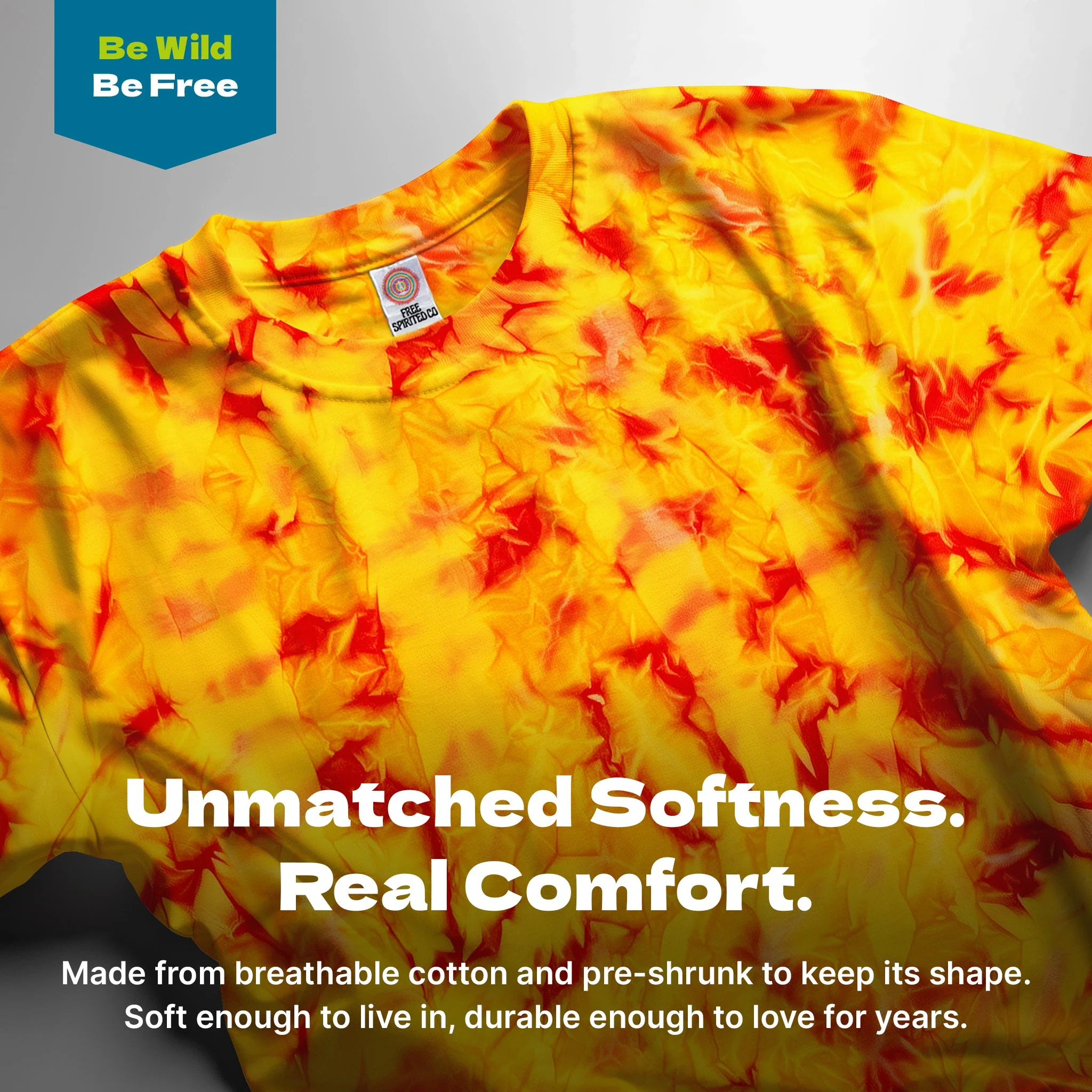 Fire Premium Hand-Dyed Comfort Shirt - Image 3