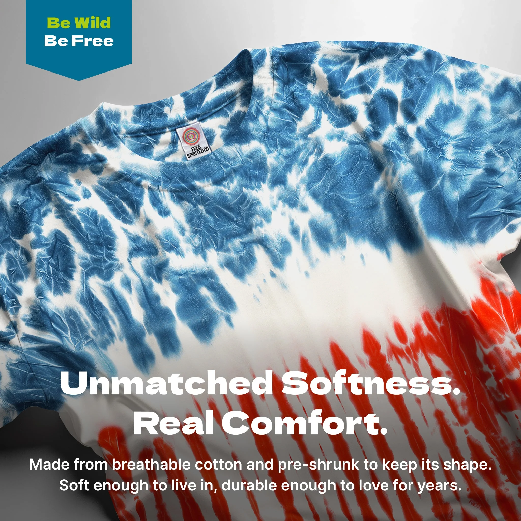 Flag Premium Hand-Dyed Comfort Shirt - Image 3