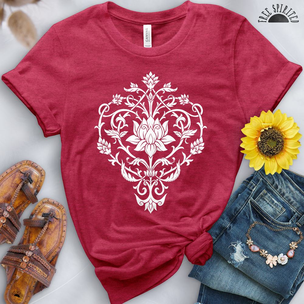 Floral Lotus Tee - Image 12