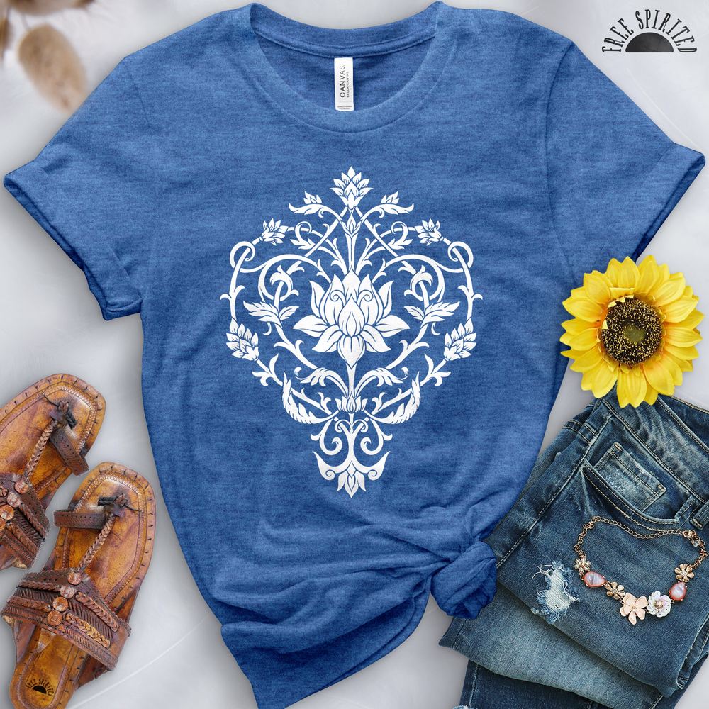 Floral Lotus Tee - Image 13