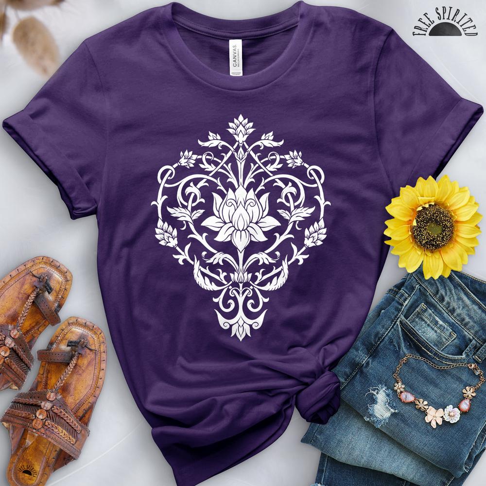 Floral Lotus Tee - Image 2