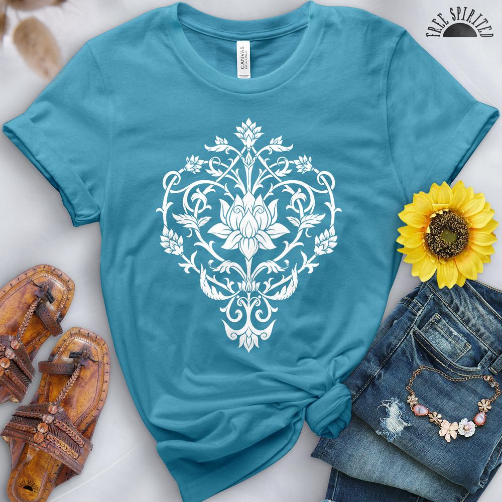 Floral Lotus Tee - Image 3