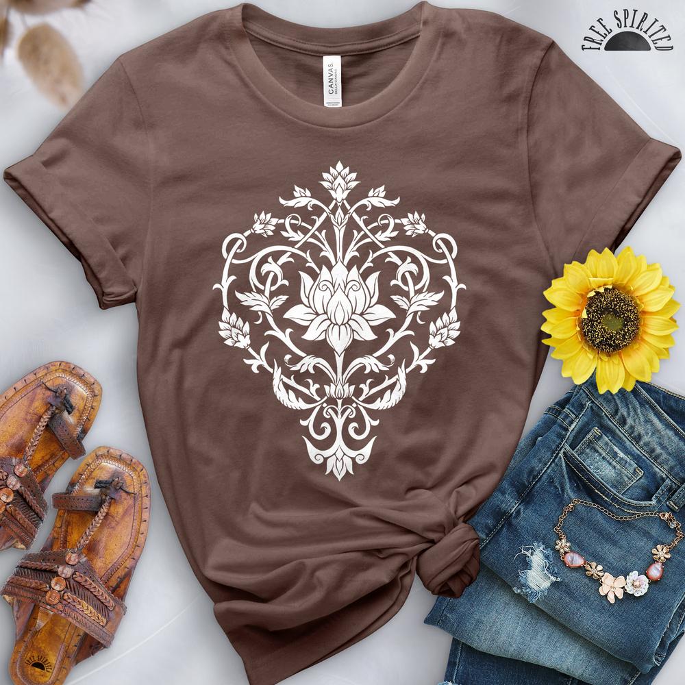 Floral Lotus Tee - Image 6