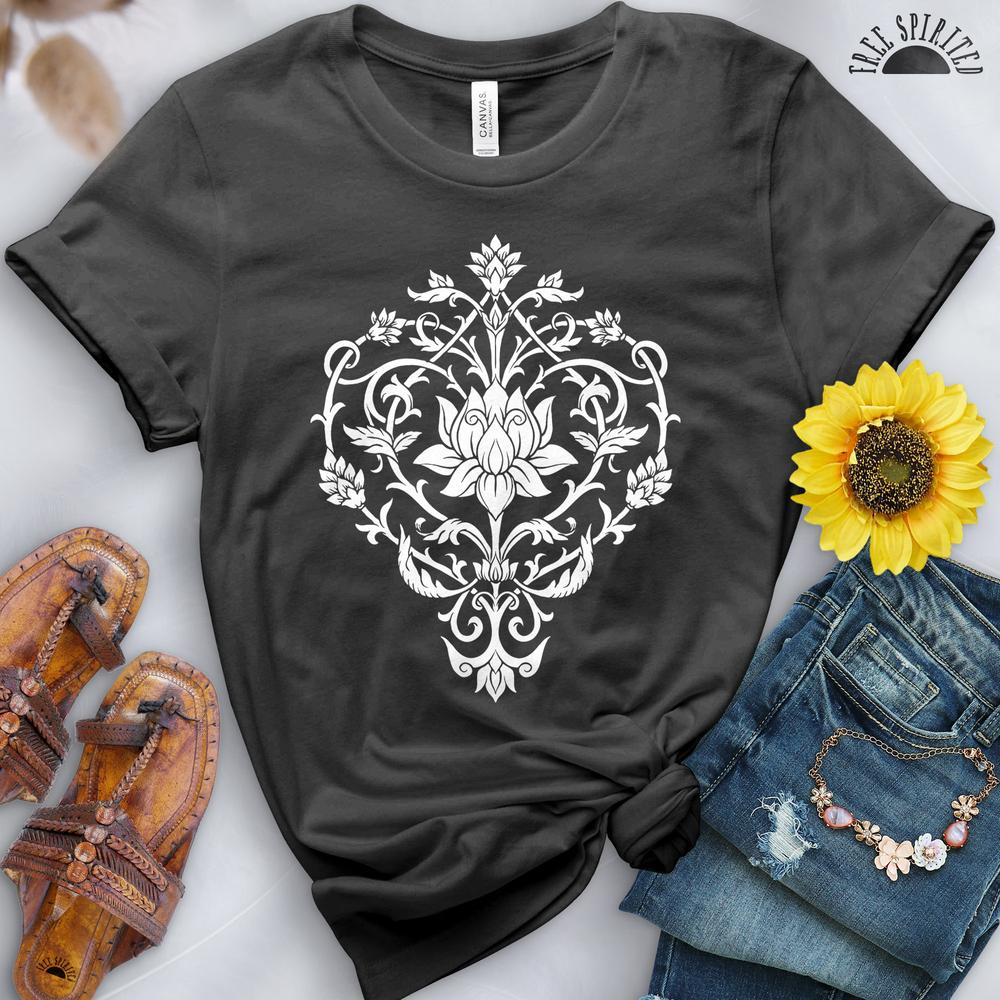 Floral Lotus Tee - Image 8