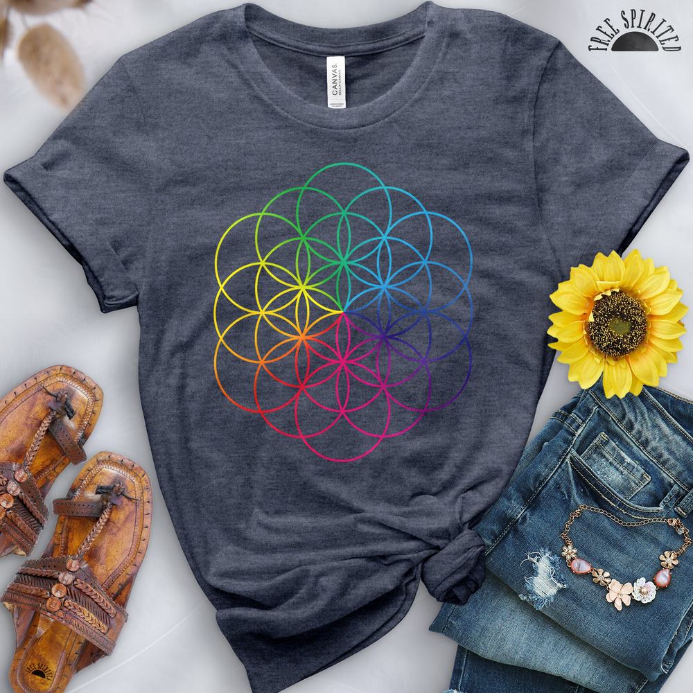 Flower Of Life Tee - Image 8