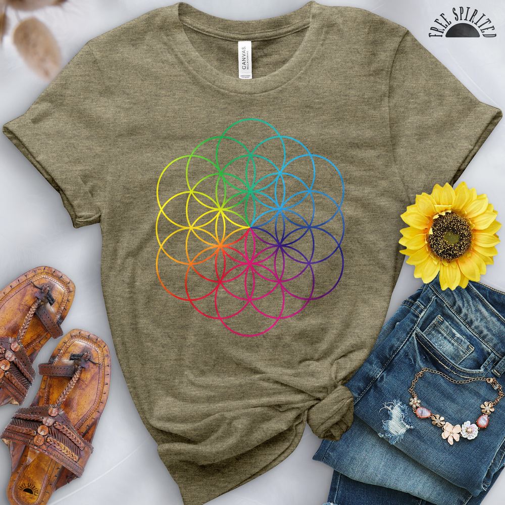 Flower Of Life Tee - Image 9